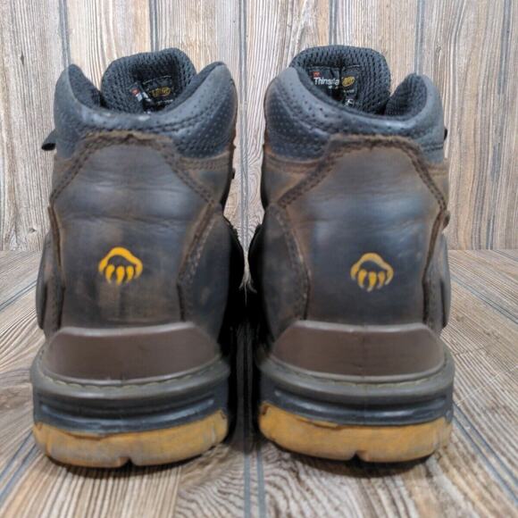 Wolverine Men Leather Work Boots 400‎ Gram Thinsulate Safety Toe Sz 12 W10721 main image 10